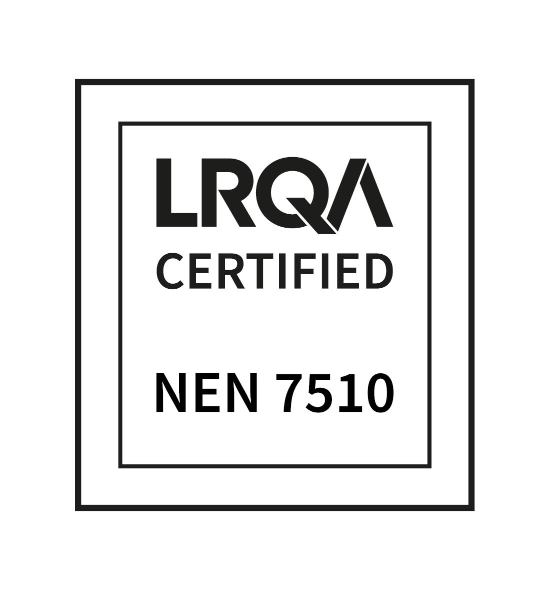 LRQA certified NEN 7510